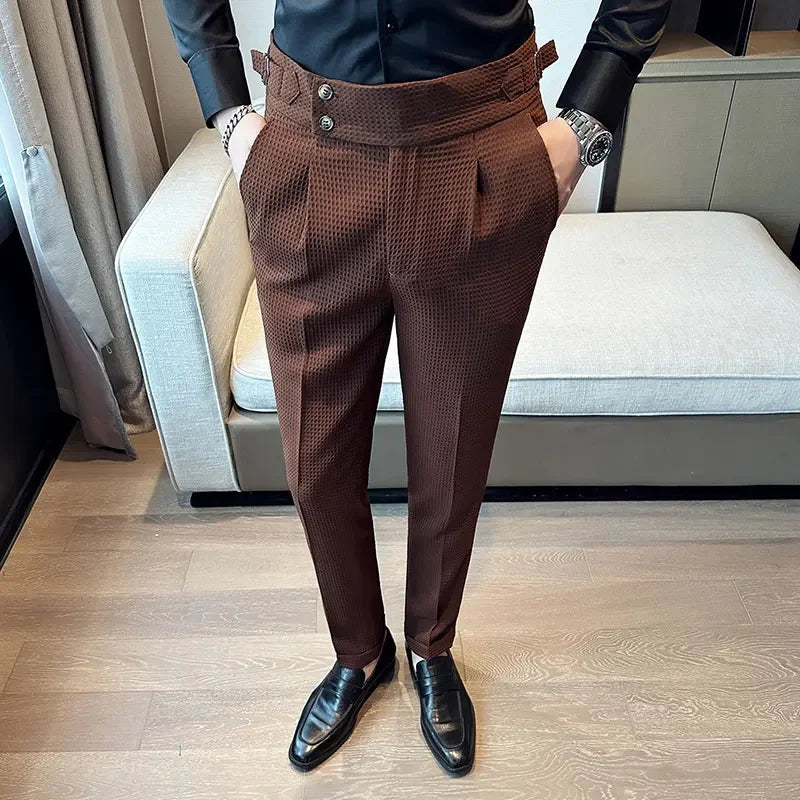 YA - Men High Waist Pantalon